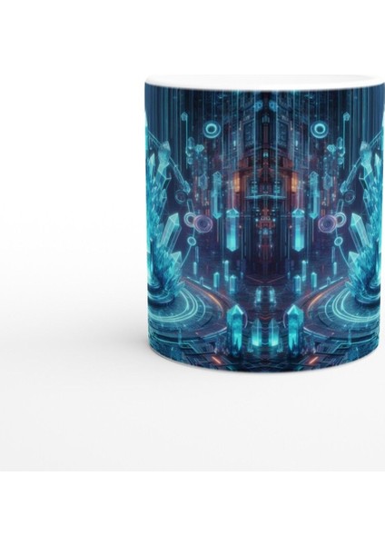 Kova Burcu Baskılı Kahve Kupası - Büyülü Kristal Mağarası Temalı Vs1 fiyatları