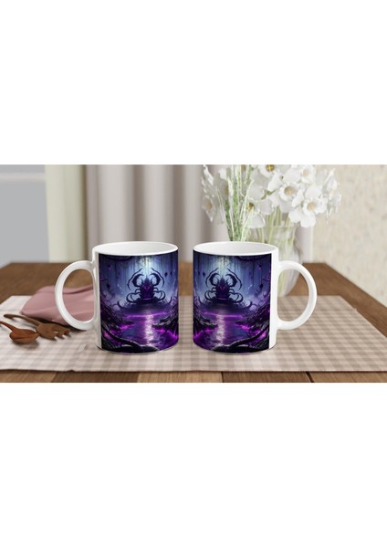 Akrep Burcu Baskılı Kahve Kupası - Elementsel Doğa Krallığı Temalı Vs3 indirimleri