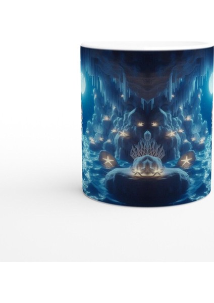 Yengeç Burcu Baskılı Kahve Kupası - Astral Denizaltı Dünyası Vs3 fiyatları