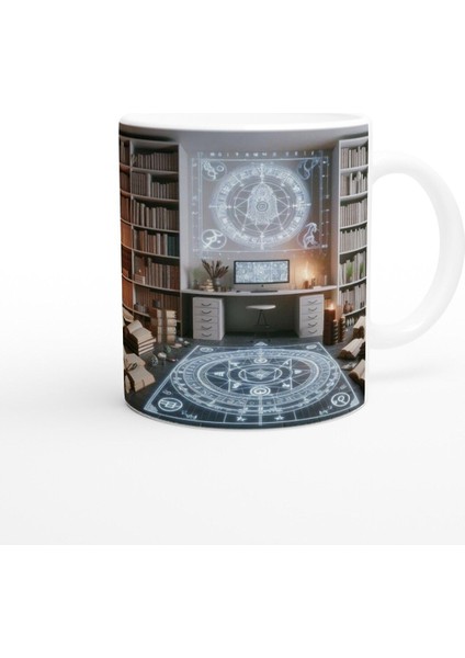Başak Burcu Baskılı Kahve Kupası - Zodyak Kütüpanesi Vs4 modelleri