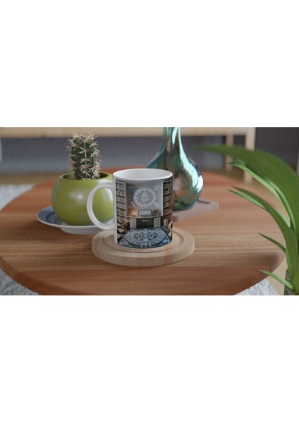 Başak Burcu Baskılı Kahve Kupası - Zodyak Kütüpanesi Vs4 fırsatları