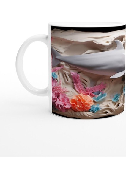 Neon Mercanlar ve Sevimli Yunus Temalı Su Altı Kupa Bardak fiyatları