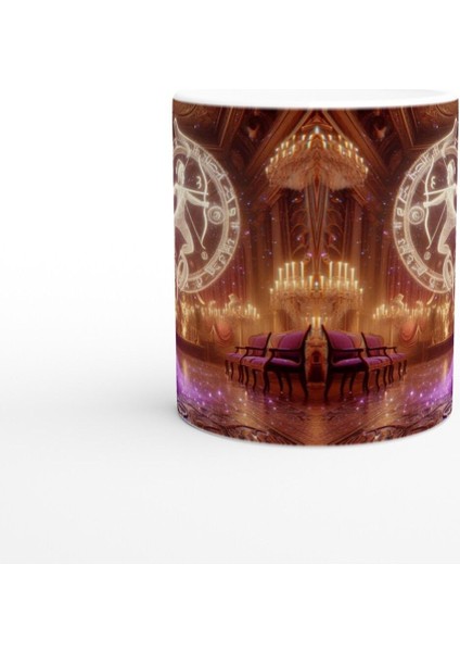 Yay Burcu Baskılı Kahve Kupası - Zodyak Maskeli Balo Vs1 fiyatları