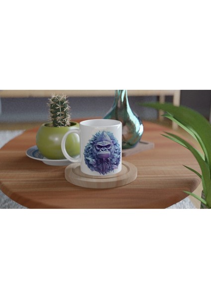 Ormanın Efendisi Goril Baskılı Kupa Bardak fırsatları