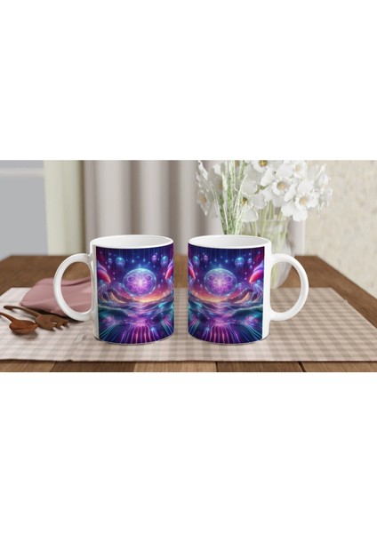 Balık Burcu Baskılı Kahve Kupası - Astral Denizaltı Dünyası Vs1 indirimleri