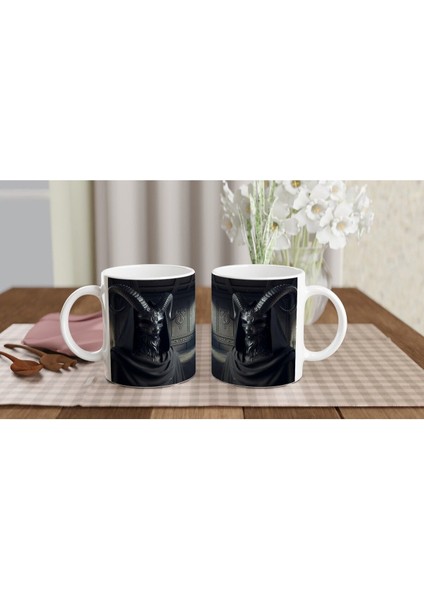 Oğlak Burcu Baskılı Kahve Kupası - Zodyak Maskeli Balo Vs3 indirimleri