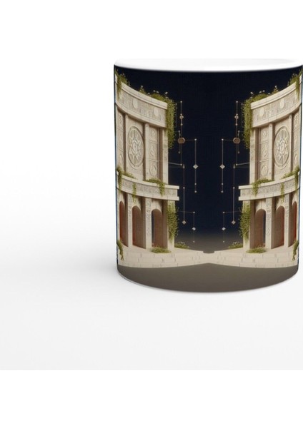 Başak Burcu Baskılı Kahve Kupası - Burçlar Krallığı Şatosu Vs2 fiyatları