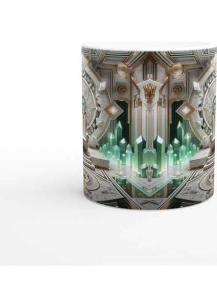 Başak Burcu Baskılı Kahve Kupası - Büyülü Kristal Mağarası Temalı Vs3 fiyatları