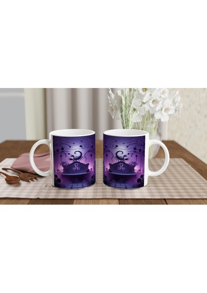 Akrep Burcu Baskılı Kahve Kupası - Ay Işığında Zodyak Bahçesi Vs4 indirimleri