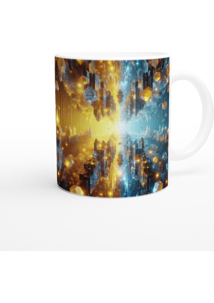 Ikizler Burcu Baskılı Kahve Kupası - Büyülü Kristal Mağarası Temalı Vs1 modelleri