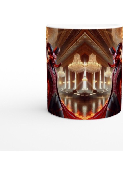 Koç Burcu Baskılı Kahve Kupası - Zodyak Maskeli Balo Vs1 fiyatları