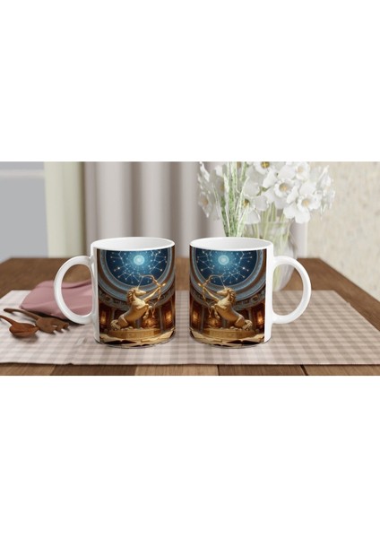 Yay Burcu Baskılı Kahve Kupası - Zodyak Kütüpanesi Vs1 indirimleri