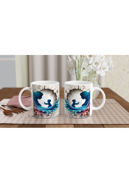 Anneye Akan Sevgi Dalgası Kupa Bardak indirimleri