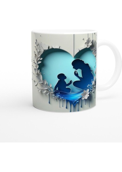 Anneyle Çocuğun Sessiz Bağında Kupa Bardak modelleri