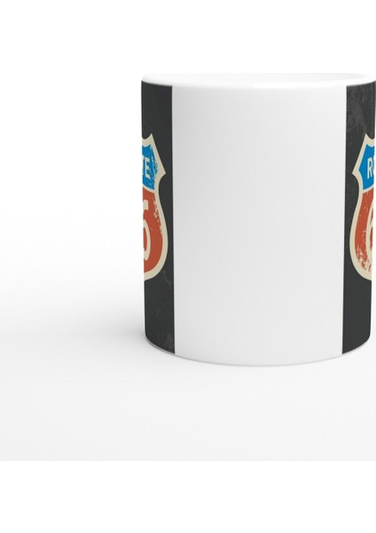 Route 66 Simgesi Baskılı Kupa Bardak modelleri