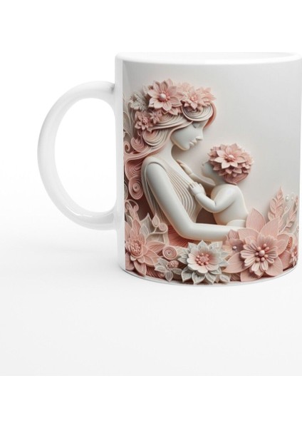 Bakışların Buluştuğu An Anneler Günü Kupa Bardak