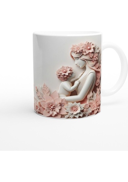 Bakışların Buluştuğu An Anneler Günü Kupa Bardak modelleri