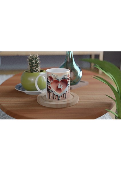 Kalpli Salıncakta Sevgiyle Buluşan Anne Çocuk Kupa Bardak fırsatları