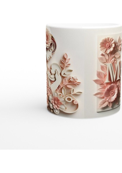 Mom ve Bebek Figürlü Zarif Anneler Günü Kupa Bardak fiyatları