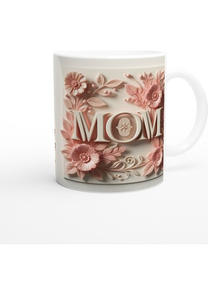 Mom ve Bebek Figürlü Zarif Anneler Günü Kupa Bardak modelleri