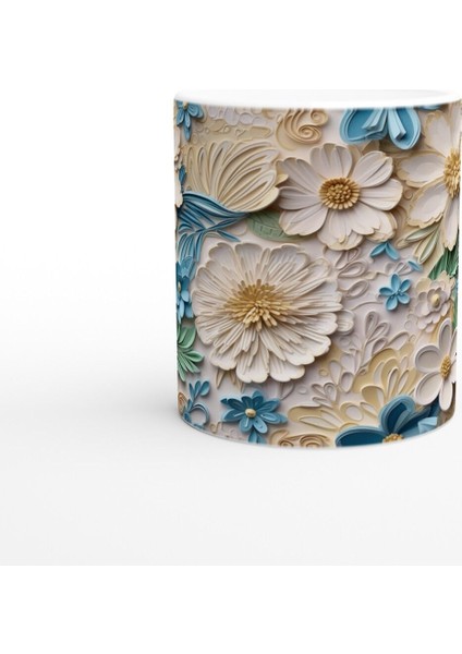 Baharı Fısıldayan Kağıt Çiçekli Kupa Bardak fiyatları