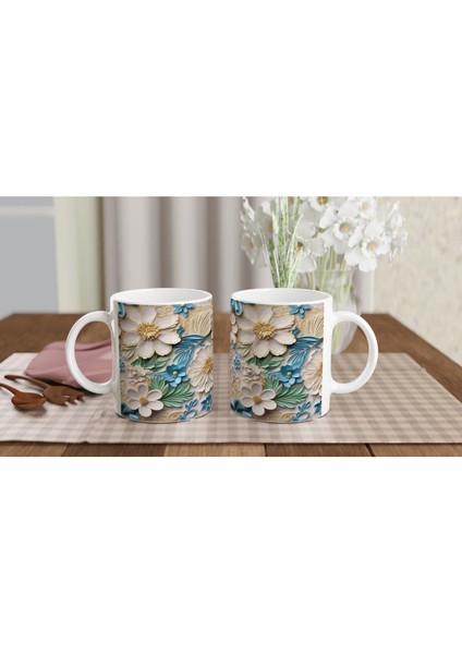 Baharı Fısıldayan Kağıt Çiçekli Kupa Bardak indirimleri