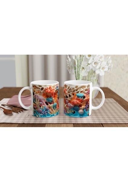 Renk Cümbüşü Mercan Resifi Kupa Bardak indirimleri