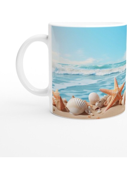 Deniz Yıldızlarıyla Süslenmiş Mercan Dünyası Kupa Bardak fiyatları