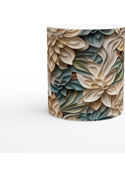 Katmanlı Renk Geçişli Yapraklı Kupa Bardak fiyatları