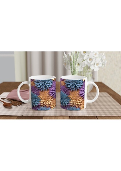 Pastel Çiçek Bahçesi Kupa Bardak indirimleri