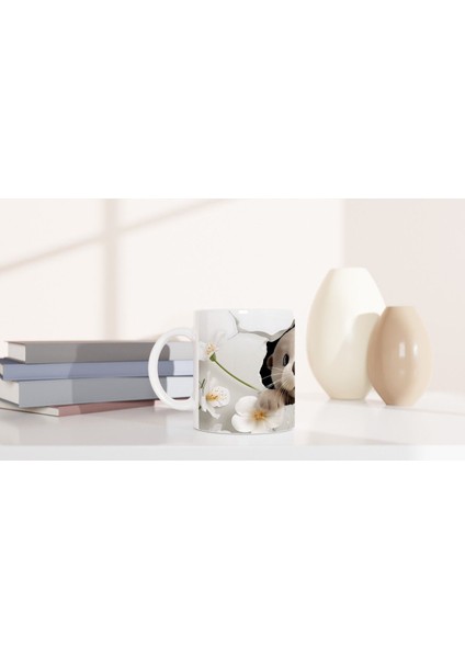 Kırık Duvarın Ardından Bakan Sevimli Su Samuru Baskılı Kupa Bardak indirimleri