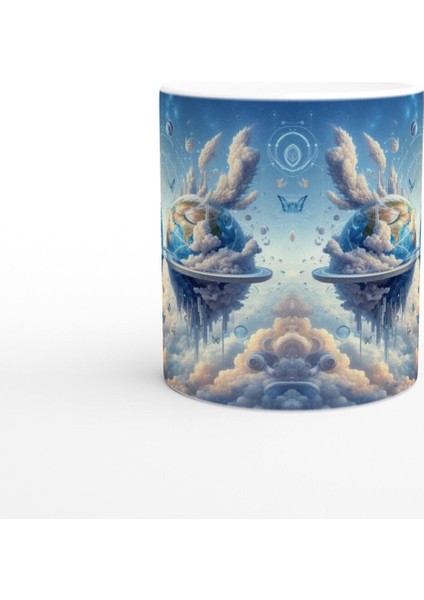 Ikizler Burcu Baskılı Kahve Kupası - Elementsel Doğa Krallığı Temalı Vs1 fiyatları
