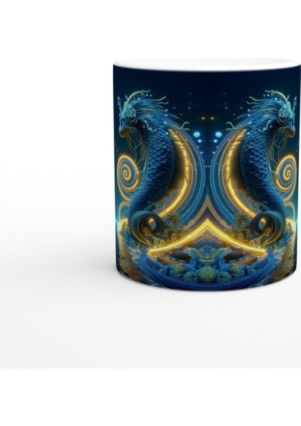 Ikizler Burcu Baskılı Kahve Kupası - Astral Denizaltı Dünyası Vs2 fiyatları