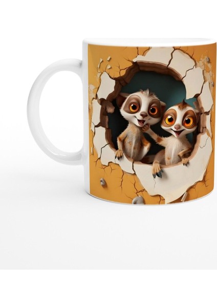 Neşeli Mirketler Baskılı Kupa Bardak