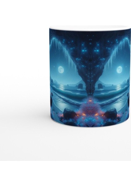 Yengeç Burcu Baskılı Kahve Kupası - Elementsel Doğa Krallığı Temalı Vs2 fiyatları