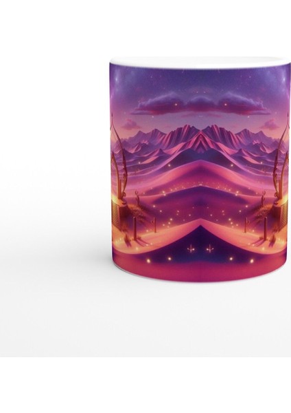 Yay Burcu Baskılı Kahve Kupası - Elementsel Doğa Krallığı Temalı Vs1 fiyatları