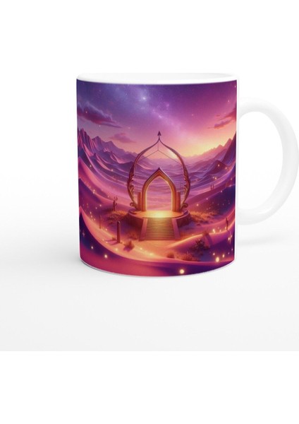 Yay Burcu Baskılı Kahve Kupası - Elementsel Doğa Krallığı Temalı Vs1 modelleri
