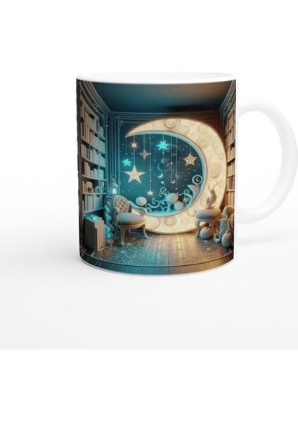 Yengeç Burcu Baskılı Kahve Kupası - Zodyak Kütüpanesi Vs4 modelleri