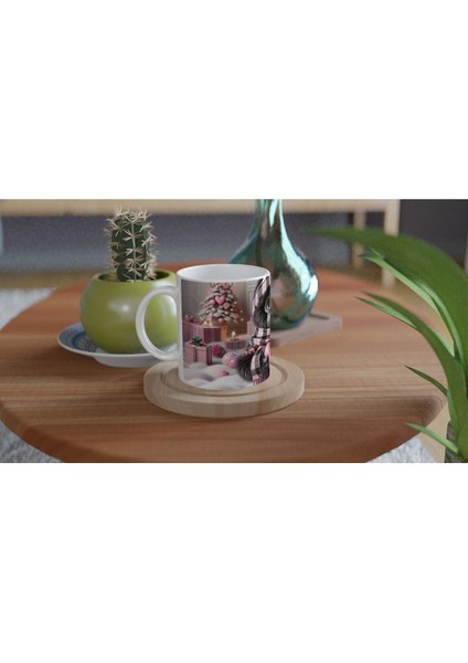 Sevgili Hediye Paketi Temalı Sevimli Goril Baskılı Kupa Bardak fırsatları