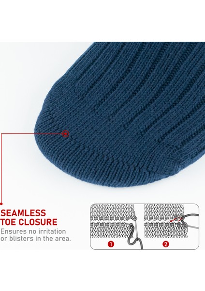 Pamuklu Ribana Örgü Dikişsiz Bio Çorap 3013 modelleri