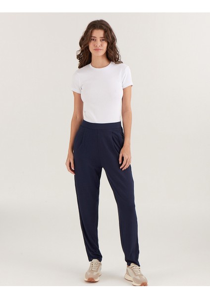 Tapered Fit Örme Pantolon