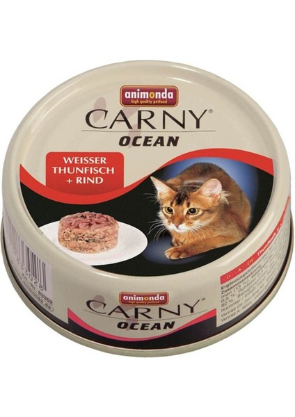 Carny Ocean Ton ve Sığır Etli Kedi Konservesi 80GR - 6 Adet fiyatları