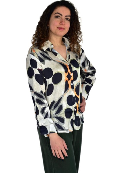 Kadın Saten Uzun Kol Gömlek BGL-ST04211 modelleri