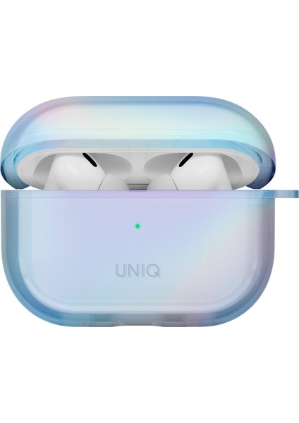 Airpods 4 (4.nesil) Kılıf Holografik Renk Değiştiren Kablosuz Şarj Destekli Anti-Watermark modelleri