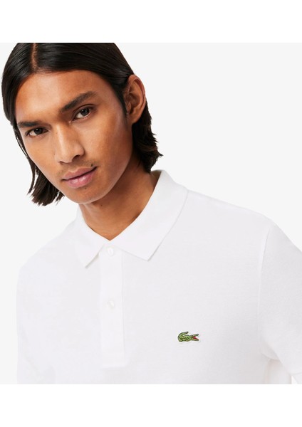 L.12.12 Erkek Slim Fit Beyaz Polo fırsatları