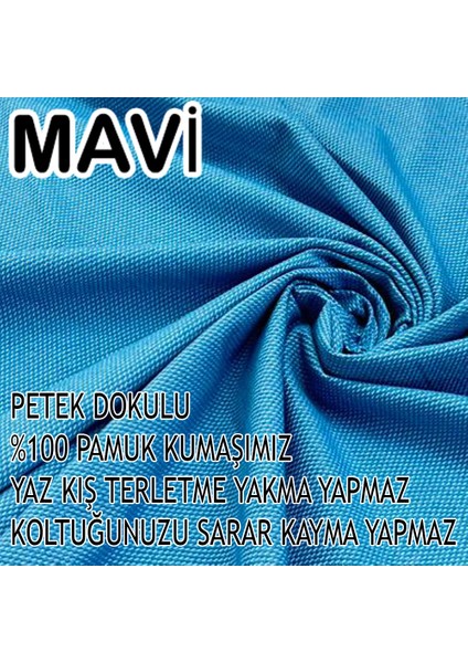 %100 Pamuk Petek Kumaş 3 Lü Komple Giydirme Kanepe & Çekyat, Bohem, Porto, Vb. Model Koltuk Kılıfı modelleri