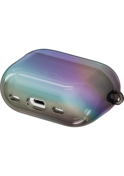 Airpods 4 (4.nesil) Kılıf Holografik Renk Değiştiren Kablosuz Şarj Destekli Anti-Watermark fiyatları