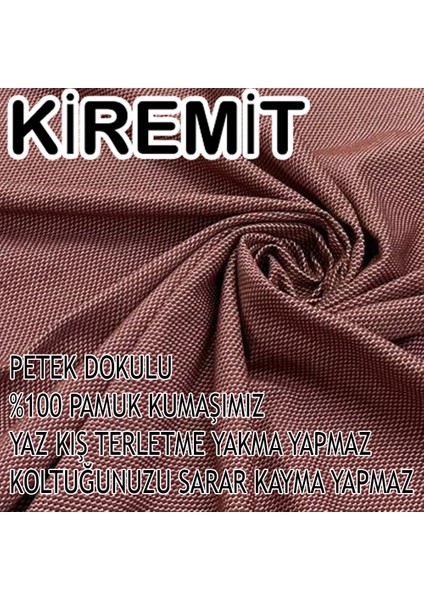 %100 Pamuk Petek Kumaş 3 Lü Komple Giydirme Kanepe & Çekyat, Bohem, Porto, Vb. Model Koltuk Kılıfı modelleri