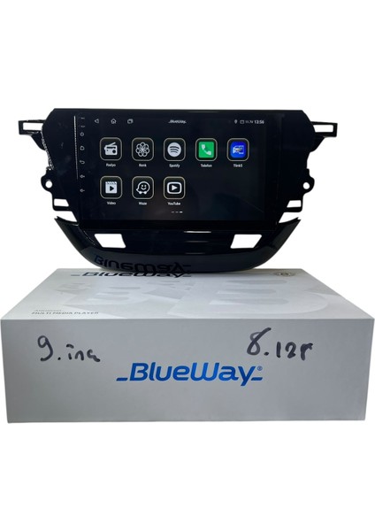 Opel Corsa F Blueway 8-128 Tam Profesyonel Oem Multimedia modelleri