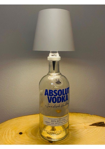 Kablosuz Şişe Lambası- Masa Işığı Dokunmatik ve Kontrol Sarj Edilebilir Taşınabilir- Şişe Dahil